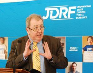 Former MP named VP for JDRF
